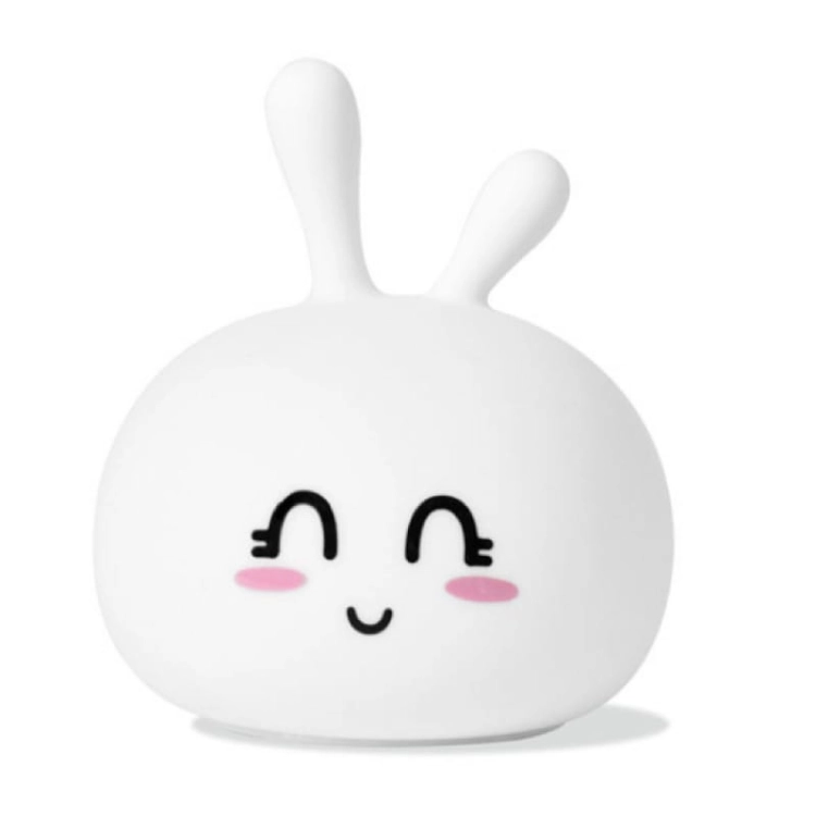 Lampka Nocna Dla Dzieci Stojąca Królik Słodziak Wyłączony — Rabbit and Friends