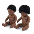Lalka Dziewczynka Afroamerykanka 38cm Miniland Doll