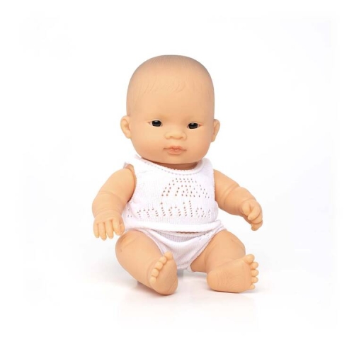 Lalka dziewczynka Azjatka 21cm Miniland Baby