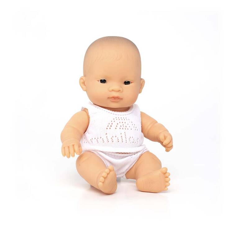 Lalka dziewczynka Azjatka 21cm Miniland Baby