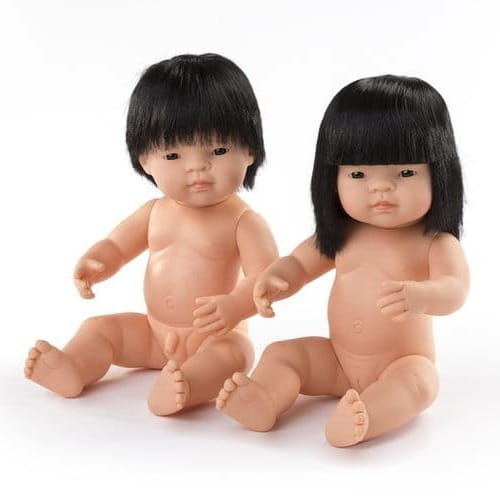 Lalka dziewczynka Azjatka 38cm Miniland Doll