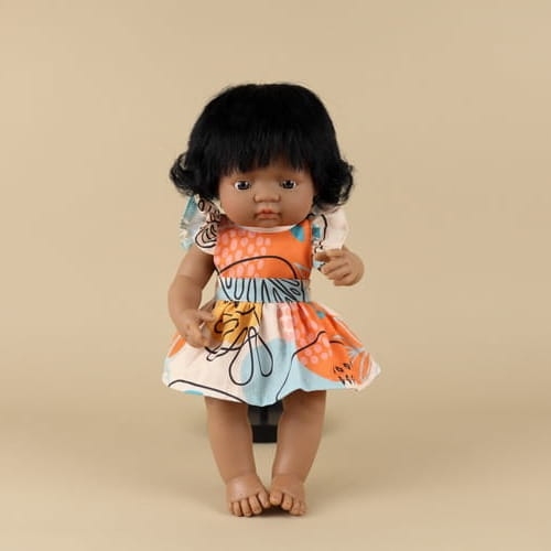 Sukienka dla Lalki Miniland - No. 3 Summer Rozm. 38 / Lillitoy