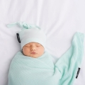 Otulacz Bambusowy dla Niemowlaka Lullalove Mint Miętowy