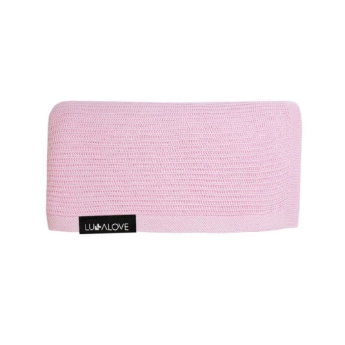 Otulacz Bambusowy dla Niemowlaka Lullalove Pink Różowy