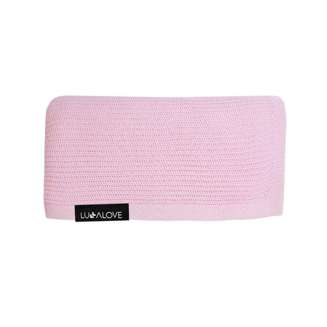 Otulacz Bambusowy dla Niemowlaka Lullalove Pink Różowy