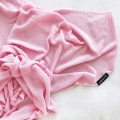 Otulacz Bambusowy dla Niemowlaka Lullalove Pink Różowy