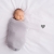 Otulacz Bambusowy dla Niemowlaka Lullalove Gray Szary