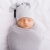 Otulacz Bambusowy dla Niemowlaka Lullalove Gray Szary