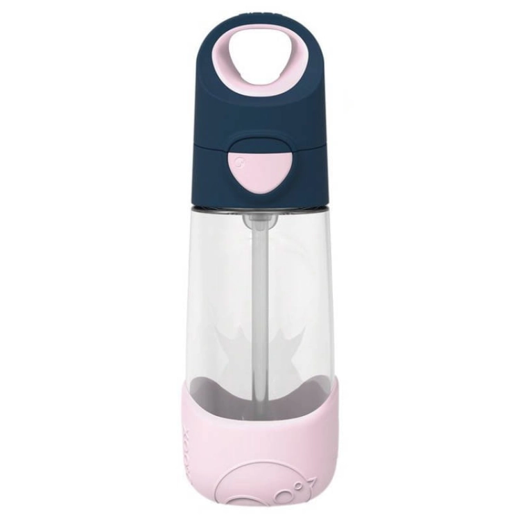 B.Box Butelka Tritanowa ze Słomką 450 ml Indigo Rose