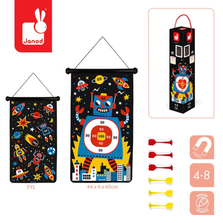 Rzutki Gra Magnetyczna Janod Roboty