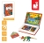 Układanka Magnetyczna Janod Magnetibook Dinozaury