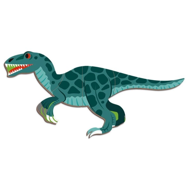 Układanka Magnetyczna Janod Magnetibook Dinozaury