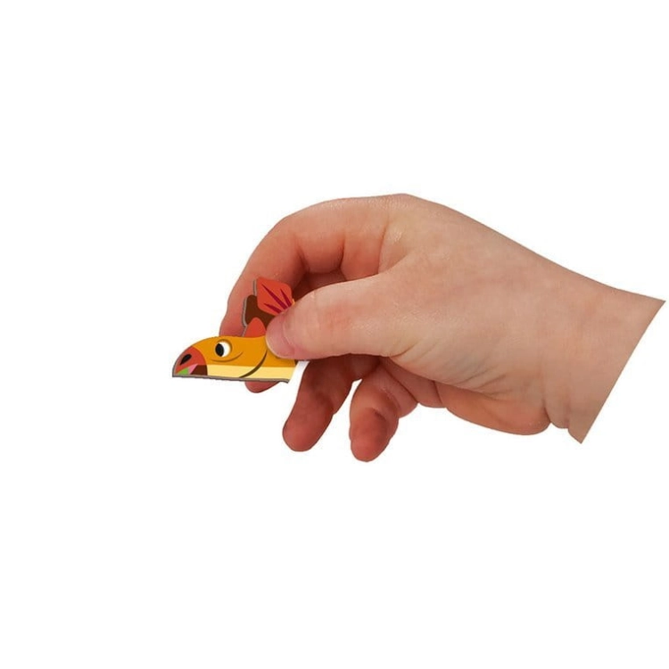 Układanka Magnetyczna Janod Magnetibook Dinozaury