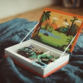 Układanka Magnetyczna Janod Magnetibook Dinozaury
