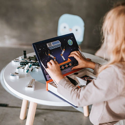Układanka Magnetyczna Janod Magnetibook Kosmos