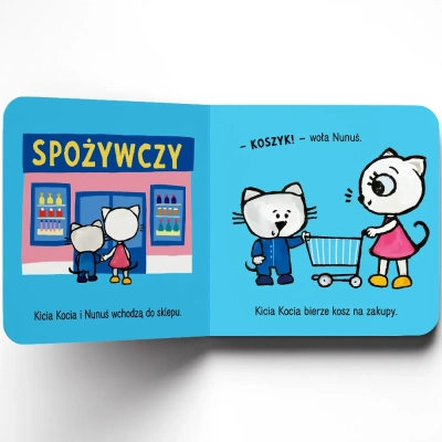 Kicia Kocia i Nunuś. Idziemy na zakupy! - Wydawnictwo Media Rodzina