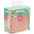 Miseczka z Przyssawką Silikonowa dla Niemowlaka Beaba Pink Różowa