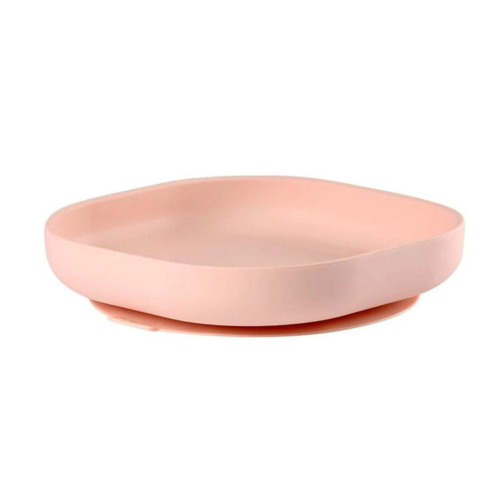 Talerzyk z Przyssawką Silikonowy Pink / Beaba