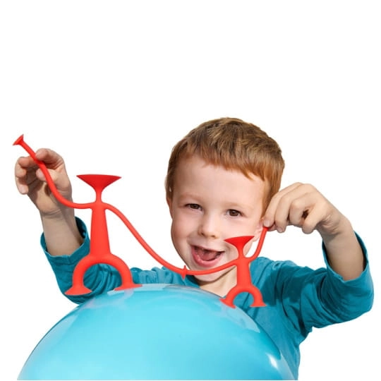 Zabawka Przyssawka Oogi Junior Red / Moluk