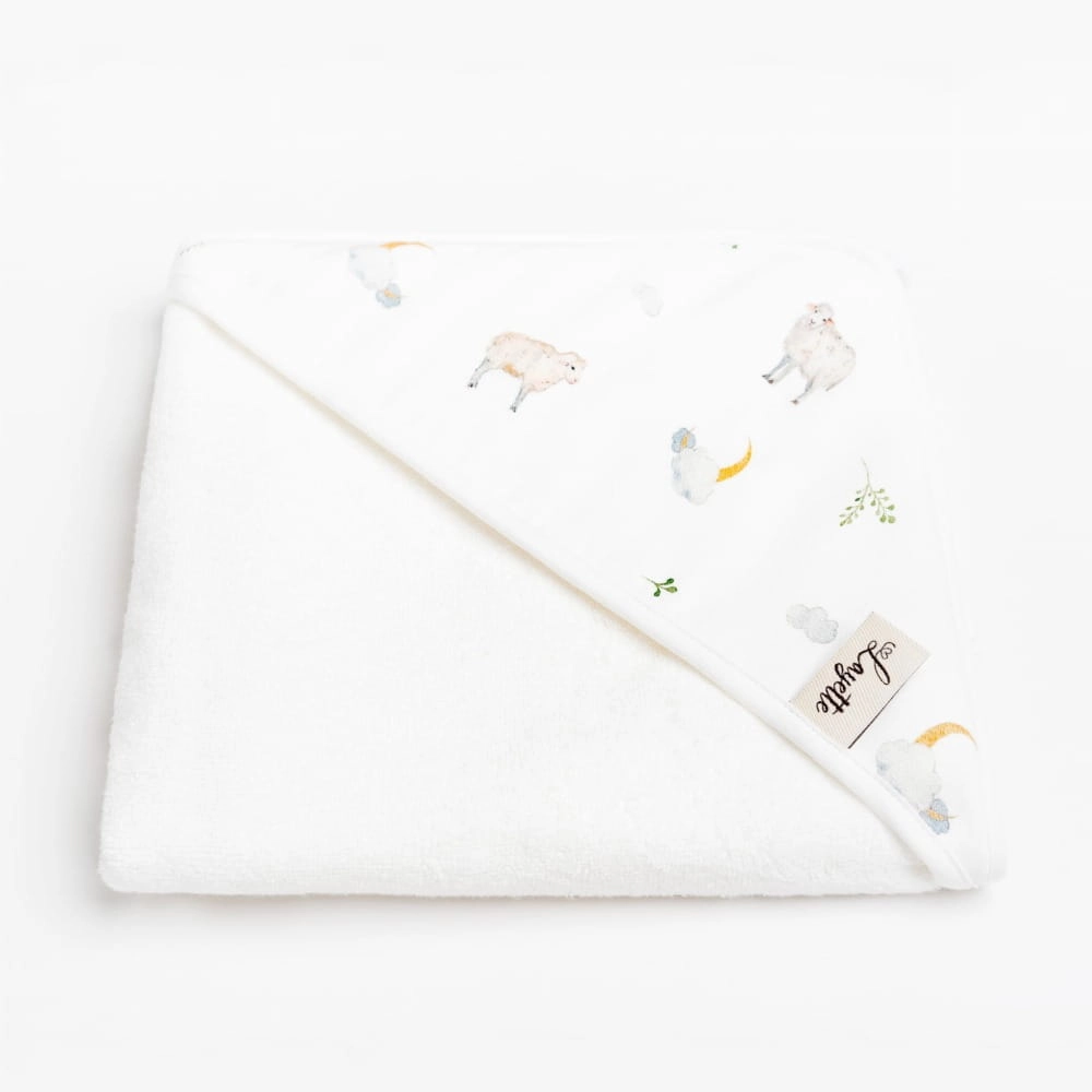 Ręcznik dla Niemowląt Bambusowy Merino Rozm. S / Layette