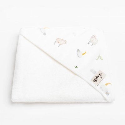 Ręcznik dla Niemowlaka Bambusowy S Layette Merino