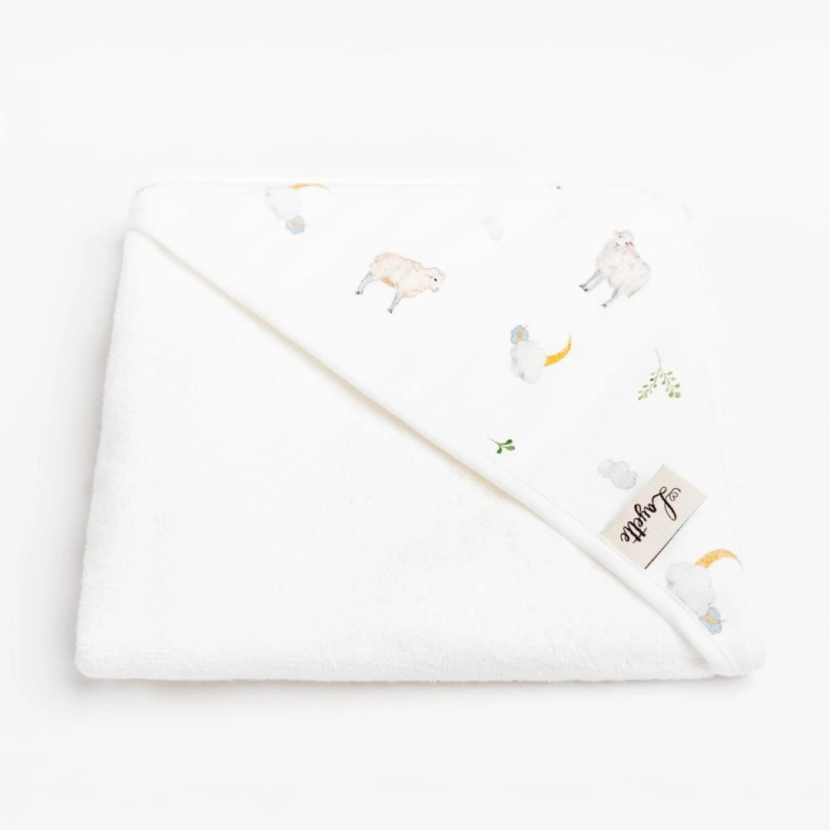 Ręcznik dla Niemowlaka Bambusowy S Layette Merino