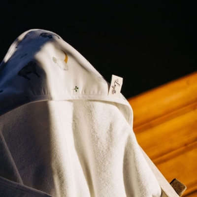 Ręcznik dla Niemowlaka Bambusowy S Layette Merino