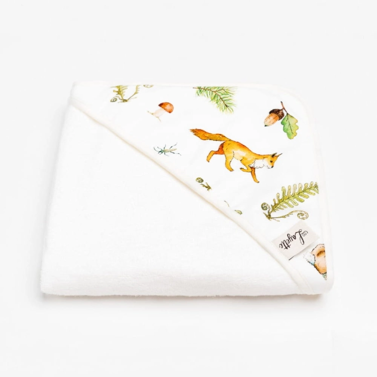 Ręcznik dla Niemowlaka Bambusowy S Layette Woods