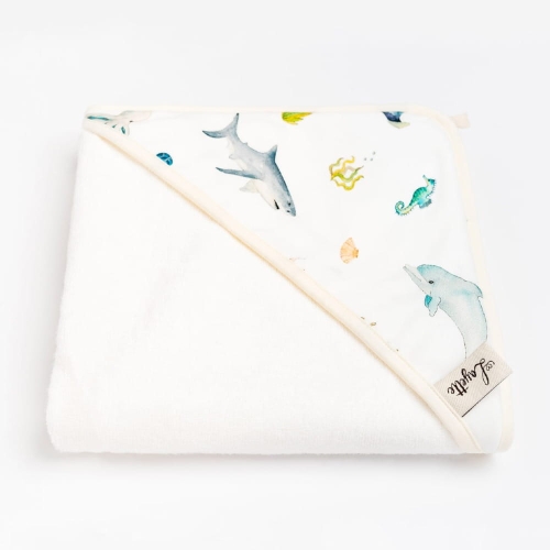 Ręcznik dla Niemowlaka Bambusowy S Layette Ocean