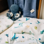 Pościel z Wypełnieniem Bambusowa Ocean / Layette