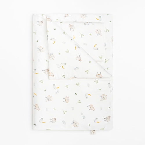 Bambusowa Pościel dla Niemowląt z Wypełnieniem Layette Merino