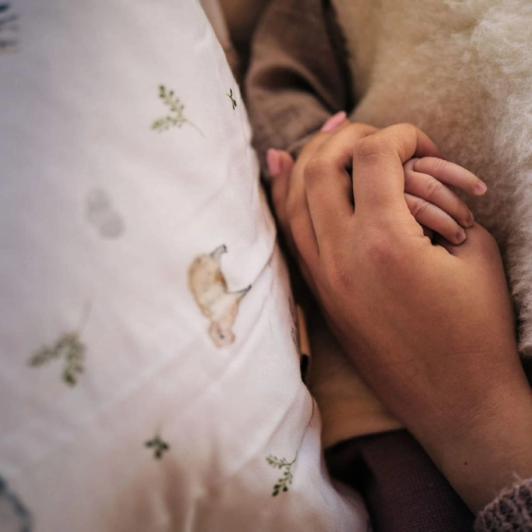 Bambusowa Pościel dla Niemowląt z Wypełnieniem Layette Merino