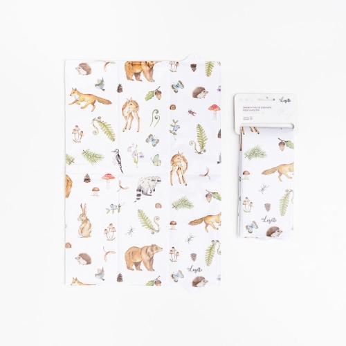 Mata do Przewijania Składana Layette Woods