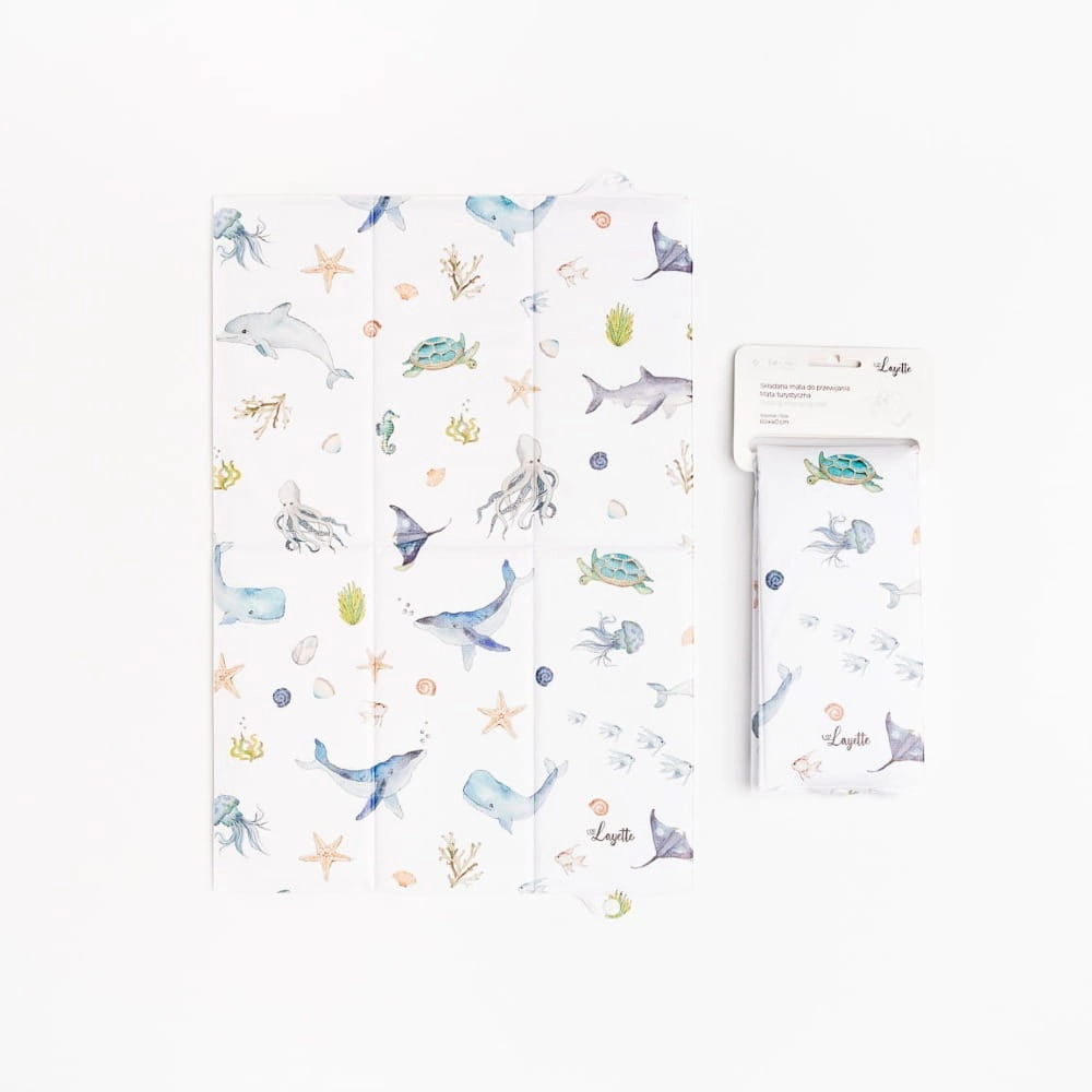 Mata do Przewijania Składana Ocean / Layette