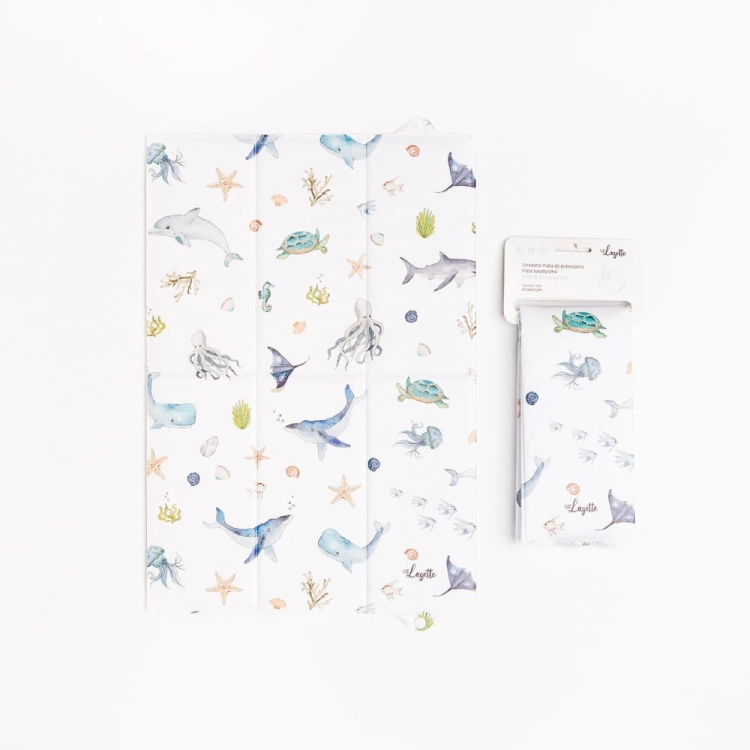 Mata do Przewijania Składana Layette Ocean
