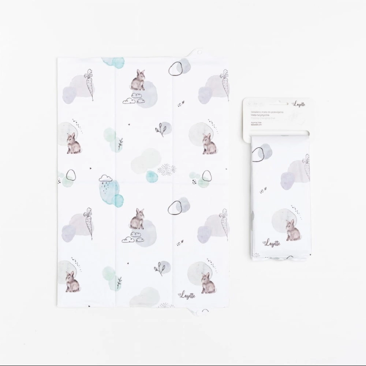 Mata do Przewijania Składana Layette Bunny