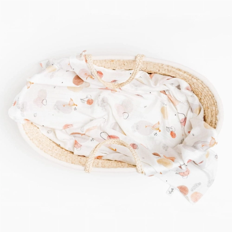 Otulacz Bambusowy dla Niemowląt Layette Goose