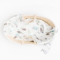 Otulacz Bambusowy dla Niemowląt Layette Bunny
