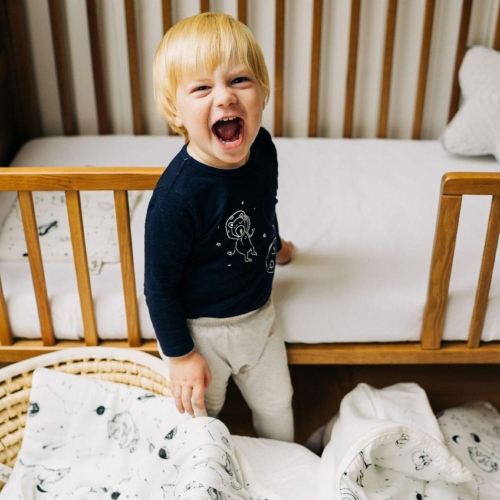 Prześcieradło do Łóżeczka 120x60 Bambusowe Layette Basic