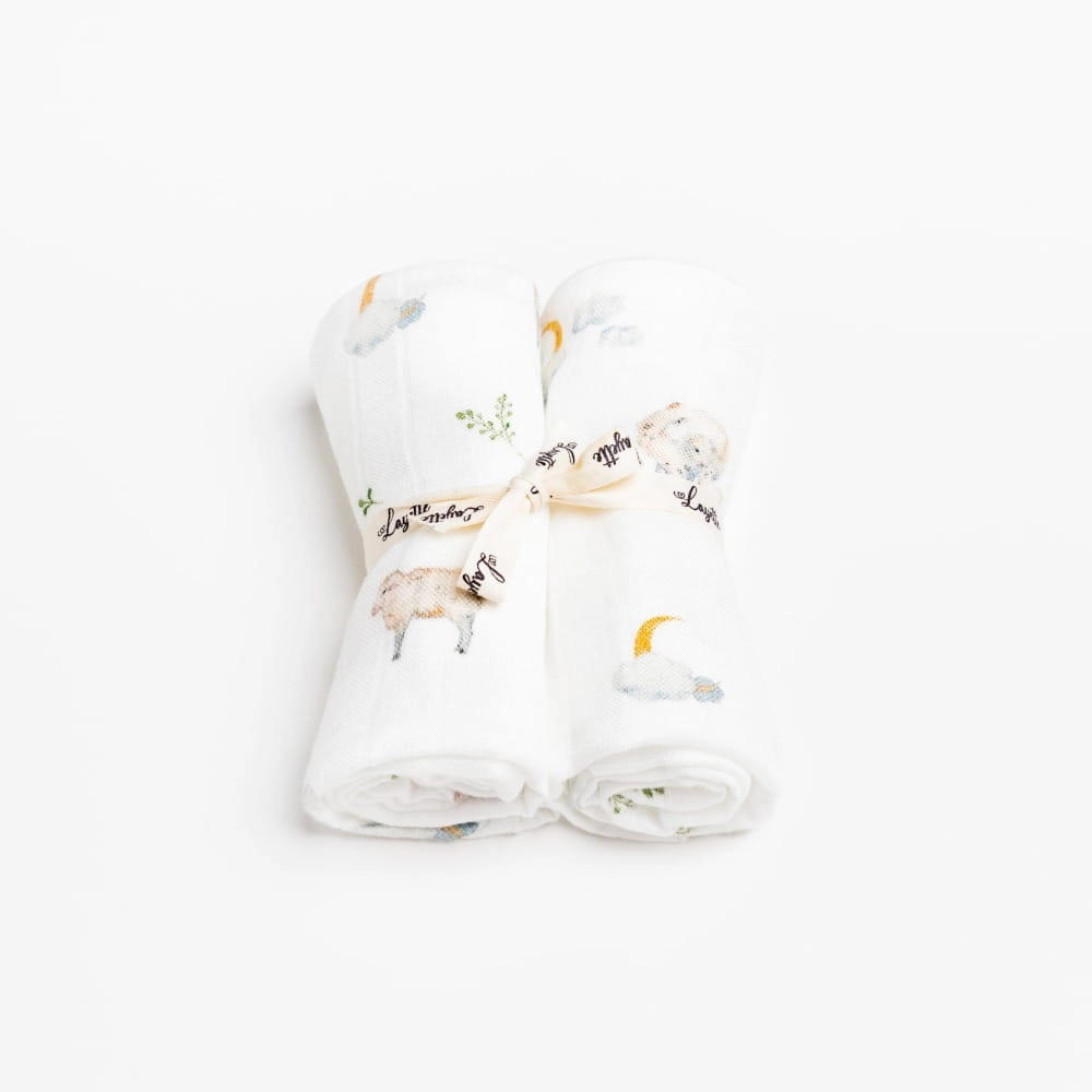 Pieluszki Bambusowe 2-pak Merino / Layette