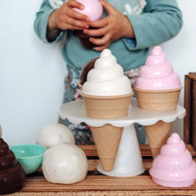 Foremki do Piasku Lody Dantoy z Kolorowanką