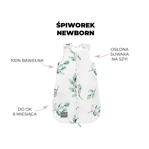 Śpiworek Niemowlęcy do Spania NewBorn Dots - Sleepee