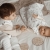 Śpiworek Niemowlęcy do Spania NewBorn Dots - Sleepee
