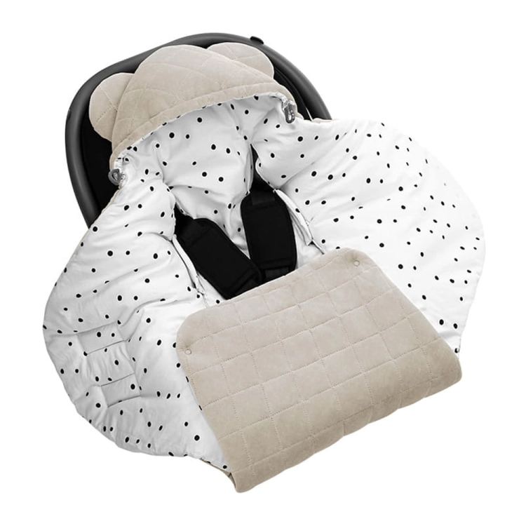 Otulacz do Fotelika Samochodowego Royal Baby Sand Beżowy - Sleepee