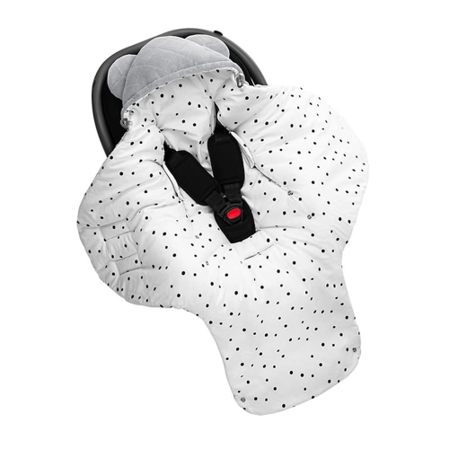 Otulacz do Fotelika Samochodowego Royal Baby Grey Szary - Sleepee