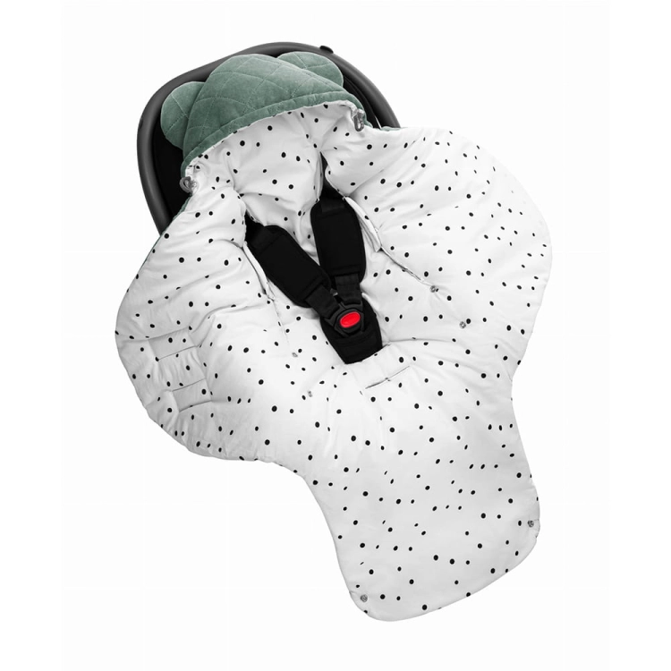 Otulacz do Fotelika Samochodowego Royal Baby Green Zielony - Sleepee