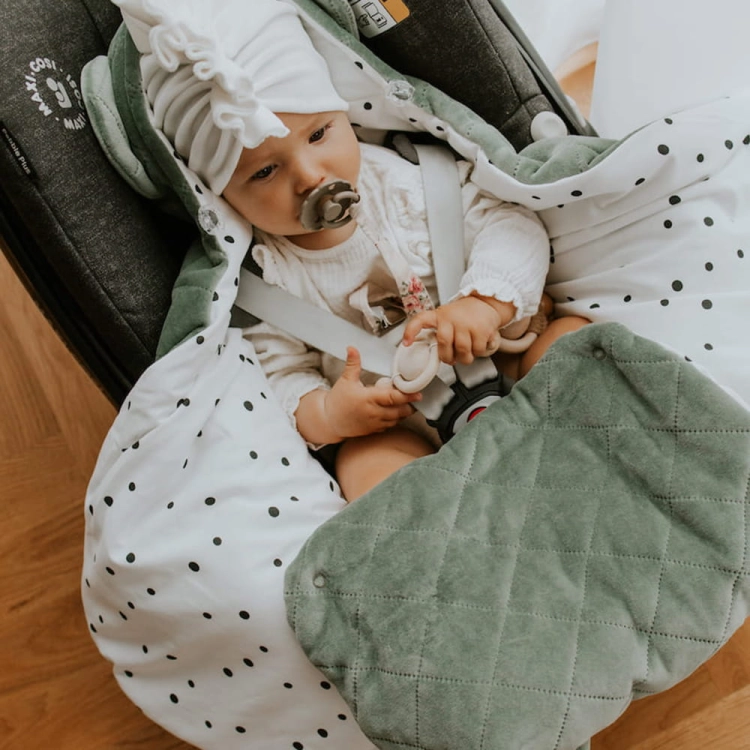 Otulacz do Fotelika Samochodowego Royal Baby Green Zielony - Sleepee