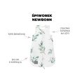 Śpiworek Niemowlęcy do Spania NewBorn Eukaliptus - Sleepee