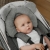Poduszka dla Niemowlaka z Wgłębieniem na Główkę Royal Baby Grey Szara — Sleepee