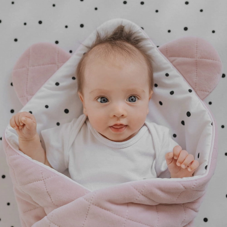 Rożek Niemowlęcy Wiązany Bawełniany Royal Baby — Sleepee